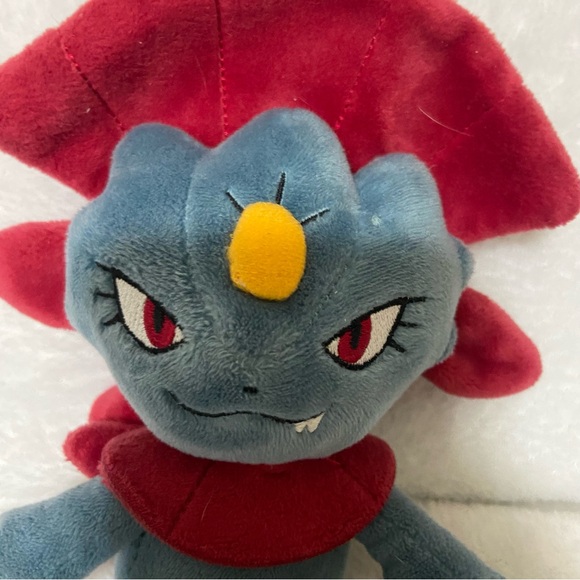 Pokemon Center Original Weavile Sitting Cuties Dolls Plush 6 Inches - Picture 2 of 5